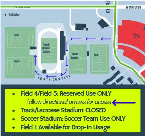 Outdoor Field Closure Map Summer 2026